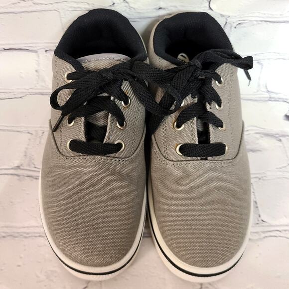 Heelys Youth Skate Shoes Gray Black Lace Size 3 Kids Classic Launch Style - Picture 2 of 7